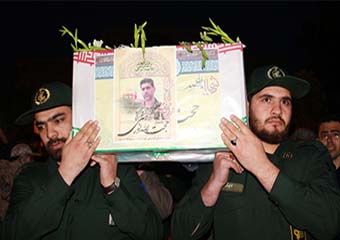 تشییع با شکوه شهید مدافع حرم در گلستان/گزارش تصویری