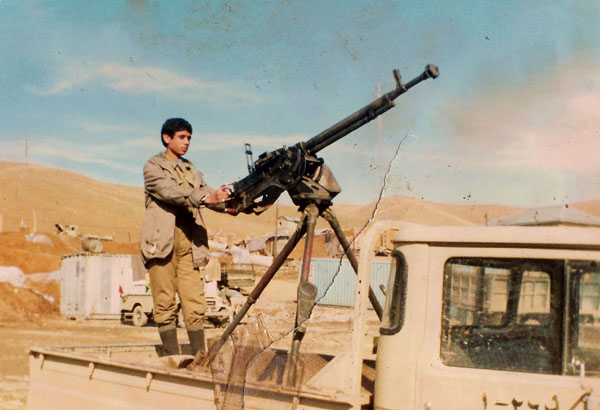 آموزش های نظامی شهید بسیجی اسماعیل اصغری