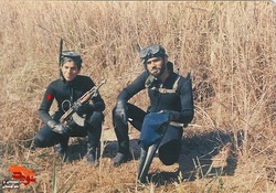 دست‌نوشته شهید غواص 18 ساله