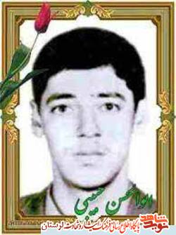 مادر شهید «ابوالحسن حبیبی» به فرزند شهیدش پیوست