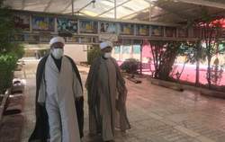 غبارروبی مزار شهدای روز تاسوعا و عاشورای حسینی