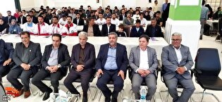 تقدیم مدال طلای قهرمان آتش‌نشانان جهان به خانواده شهید ورزشکار؛ اهدای مدال به حرم مطهر رضوی