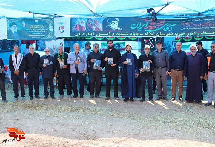 موکب «سلام شهید» بنیاد شهید و امور ایثارگران شهرستان کلاله میزبان بدرقه‌کنندگان...