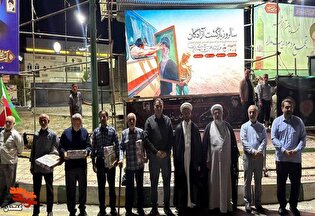 مراسم تجلیل از آزادگان سرافراز شهرستان آزادشهر...