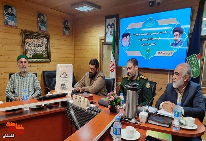 برگزاری نشست هم‌اندیشی ترویج فرهنگ ایثار و شهادت با حضور جانبازان شیمیایی گلستان