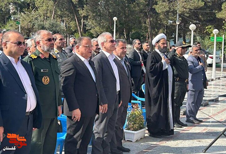 تجدید میثاق مسئولان گلستان با آرمان‌های شهدا در آغاز هفته دولت