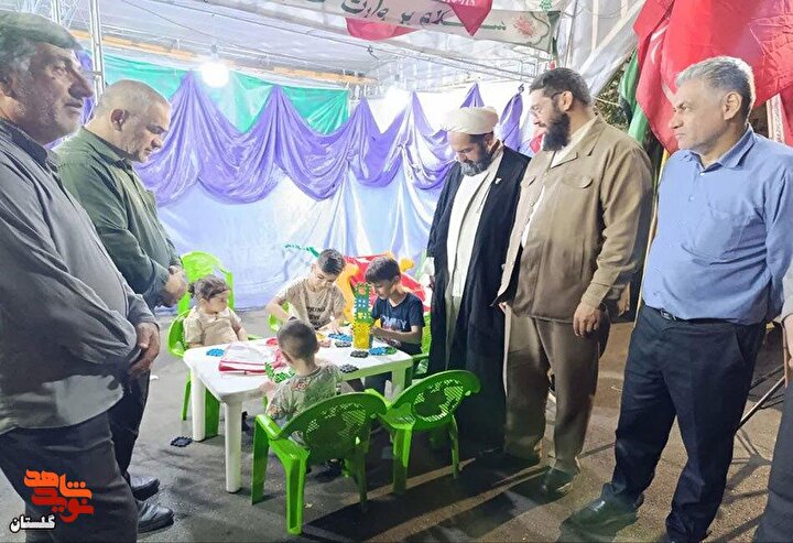 برگزاری آیین باشکوه جشن میلاد پیامبر اکرم (ص) و امام صادق (ع) در موکب بنیاد شهید گرگان