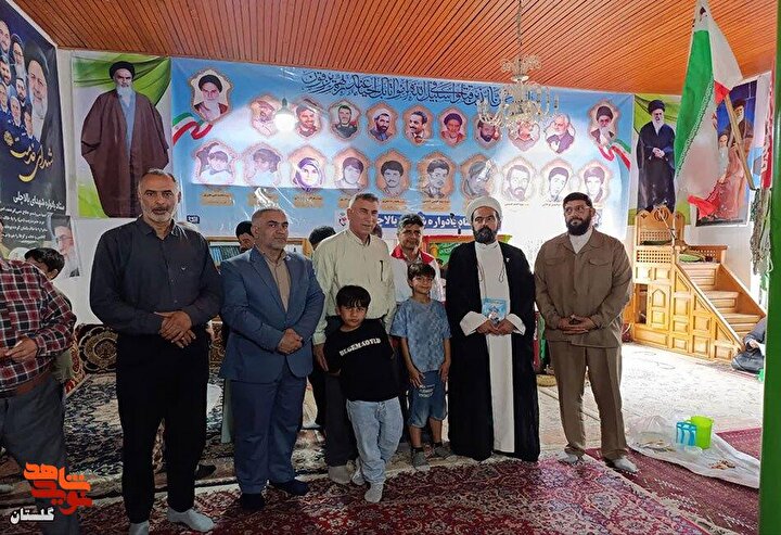 آیین باشکوه یادواره شهدای روستای «بالا چلی» علی‌آباد کتول برگزار شد