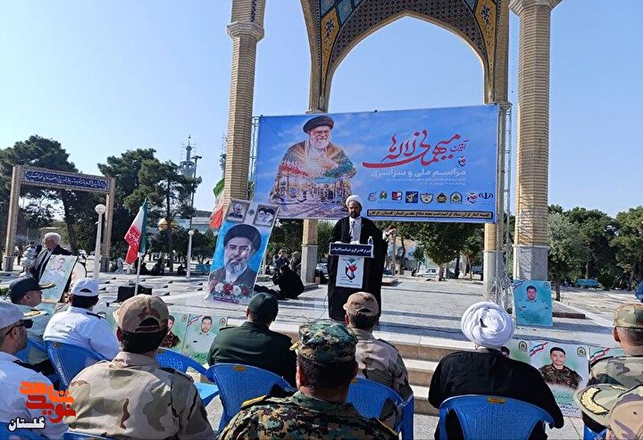 طنین یاد شهدا در «میهمانی لاله‌ها»؛ عطرافشانی گلزار شهدای امامزاده عبدالله (ع) گرگان