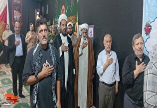 یادواره شهدای محله گلریز فاضل‌آباد برگزار شد